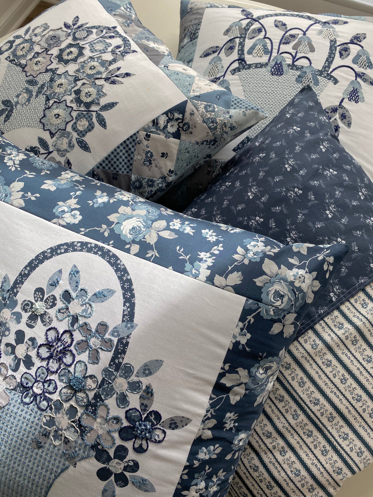 Embroidery Blooming Basket Panels!?