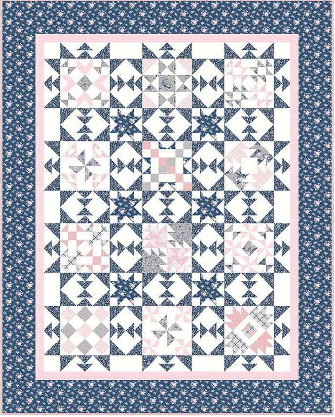 The Majestic Sampler Quilt & BONUS Patterns!