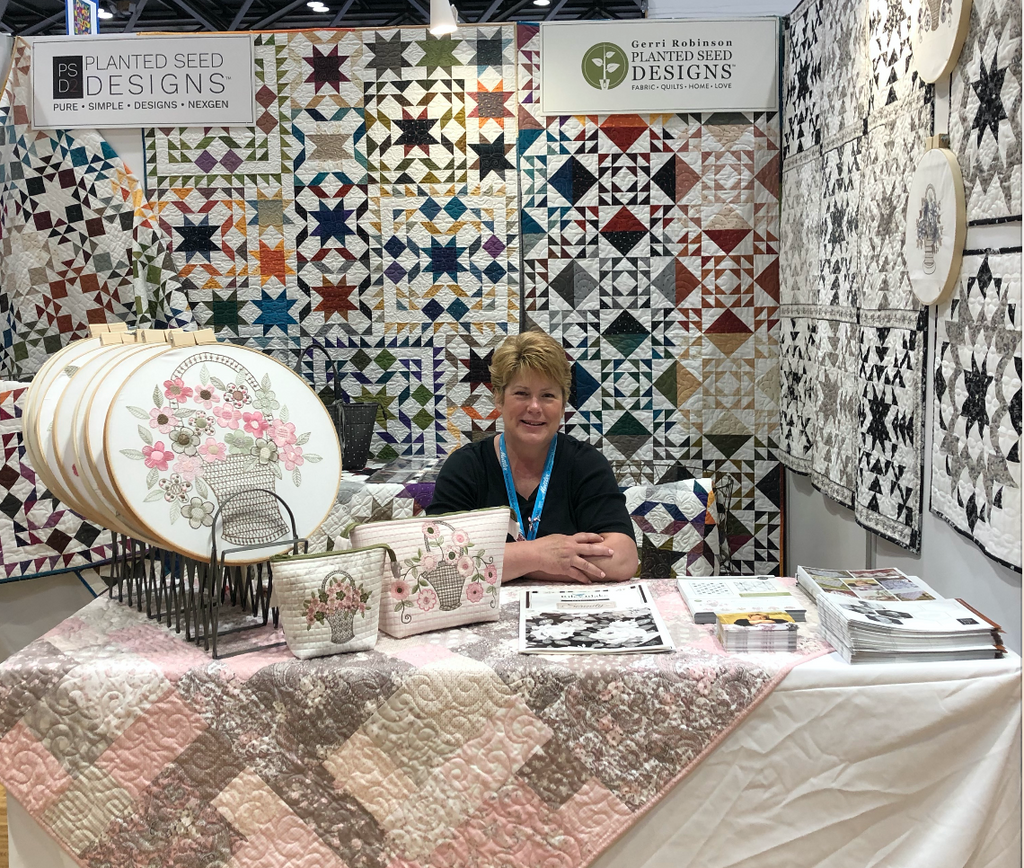 Here at Quilt Market!