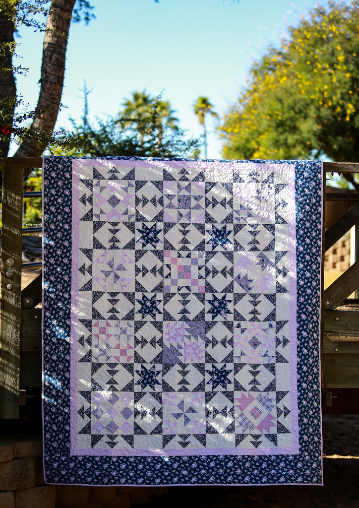 Majestic Sampler: (4) Basic Quilting Elements and the Perfect BOM!