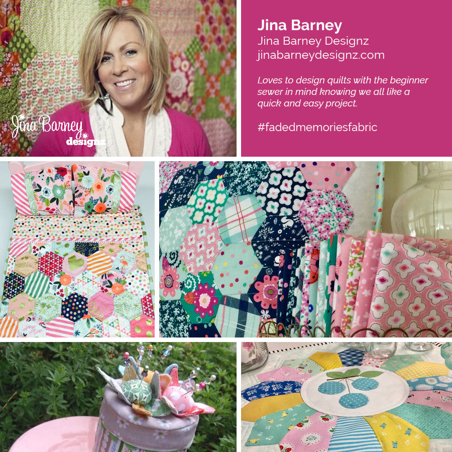 Day 4: Faded Memories Blog Tour - Jina Barney