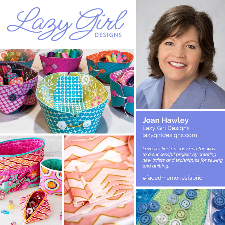 Faded Memories Blog Tour Day 2: Joan Hawley of Lazy Girl Designs