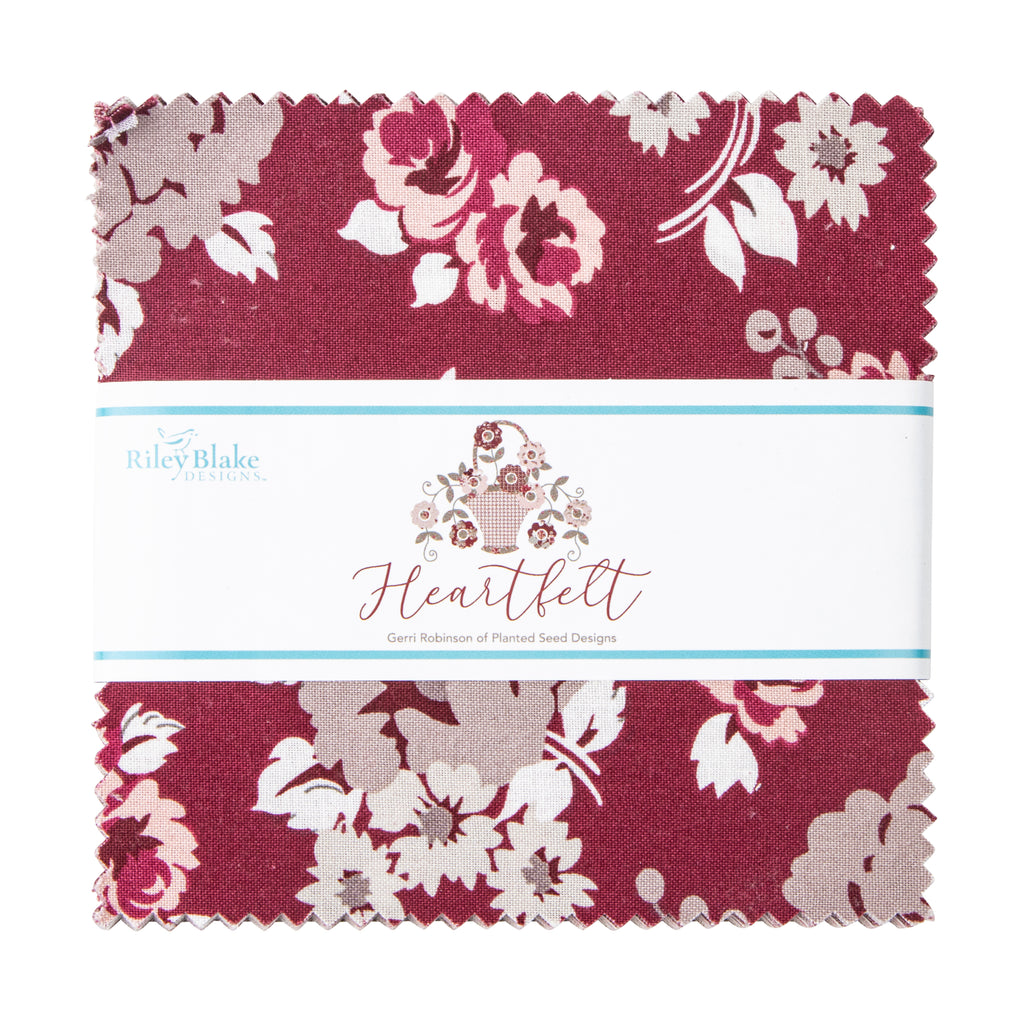 Heartfelt Fat Quarter Bundle | Gerri Robinson for Riley Blake Designs