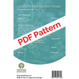 Hidden Friendship Stars PDF Quilt Pattern