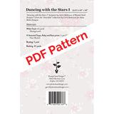 Dancing with the Stars I PDF Quilt Pattern (PSD-391P)