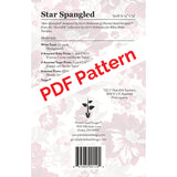 Star Spangled PDF Quilt Pattern (PSD-402P)