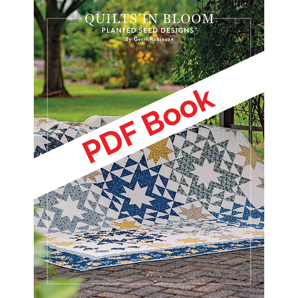 in Full Bloom Quilting Book