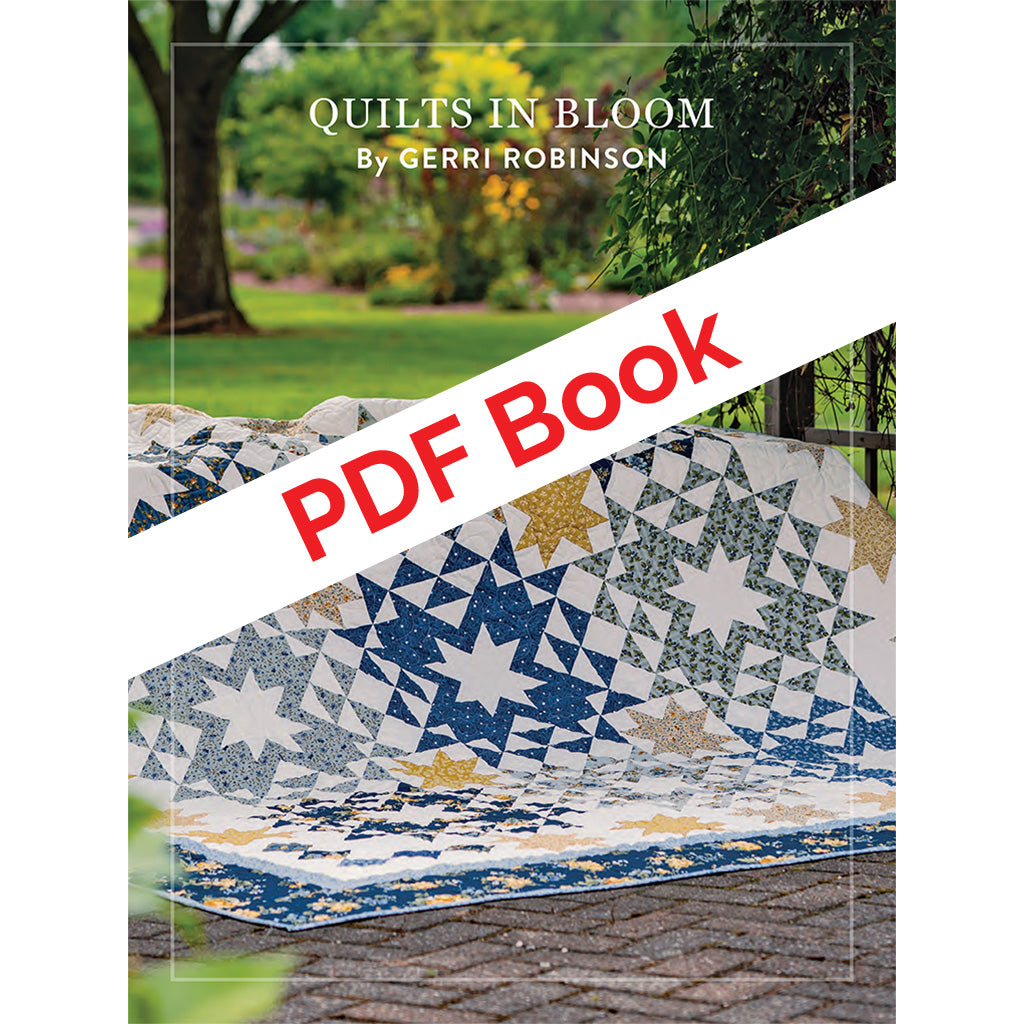 gerri robinson of planted seed designs Quilts in Bloom PDF Book – Planted Seed Designs