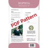 Sophia PDF Quilt Pattern
