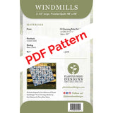 Windmills PDF Quilt Pattern