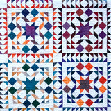 Gem Stones Star Sampler PDF Quilt Pattern