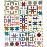 Gem Stones Star Sampler PDF Quilt Pattern
