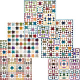 Gem Stones Star Sampler PDF Quilt Pattern
