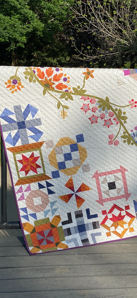 The BIG Reveal - My 2023 RBD Block Challenge Quilt!