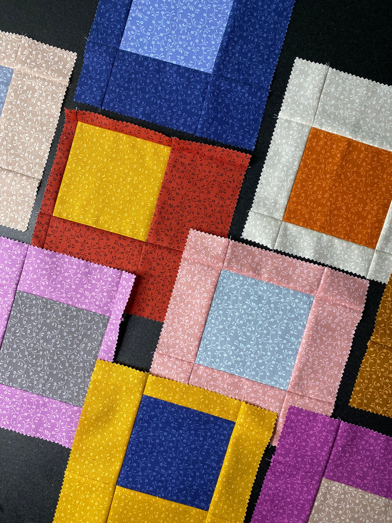Wonky Wonder Block-in-a-Block Quilt You're Going to LOVE!