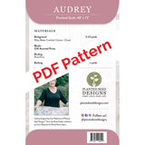 Audrey PDF Quilt Pattern