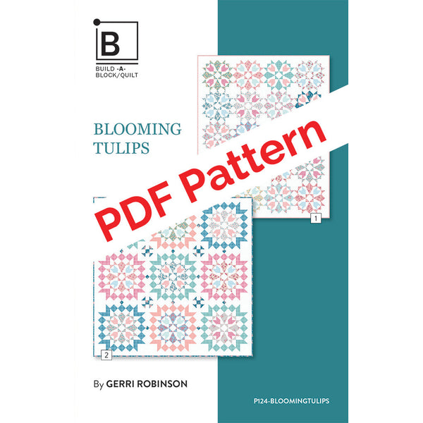 NEW! Blooming Tulips PDF Quilt Pattern