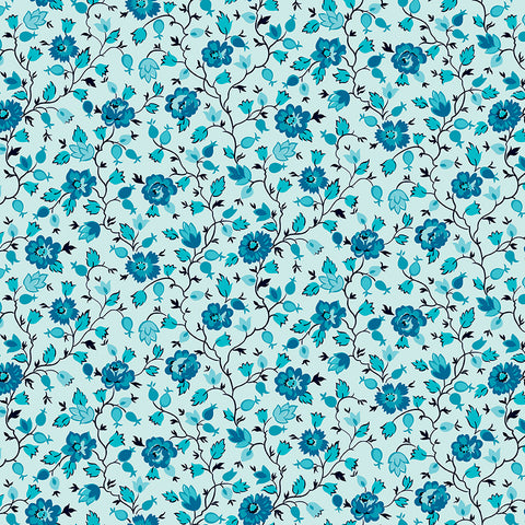 COMING SOON!  NEW!  Brilliance Floral Blue (C14223-Blue)