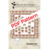 Cinnamon Stars PDF Quilt Pattern