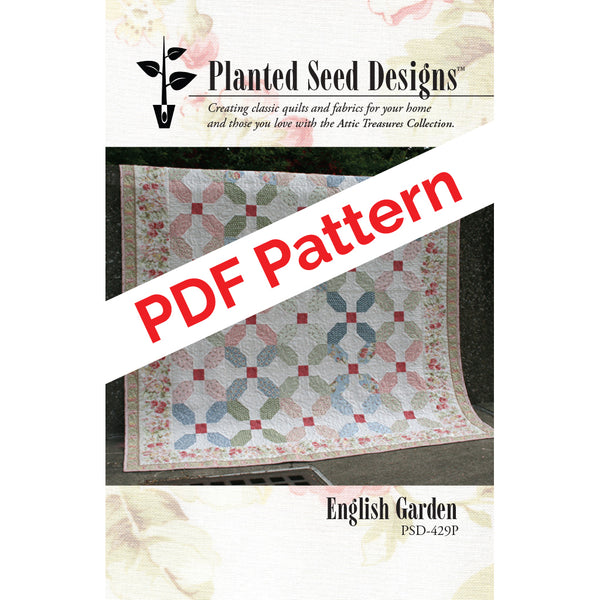 English Garden PDF Quilt Pattern
