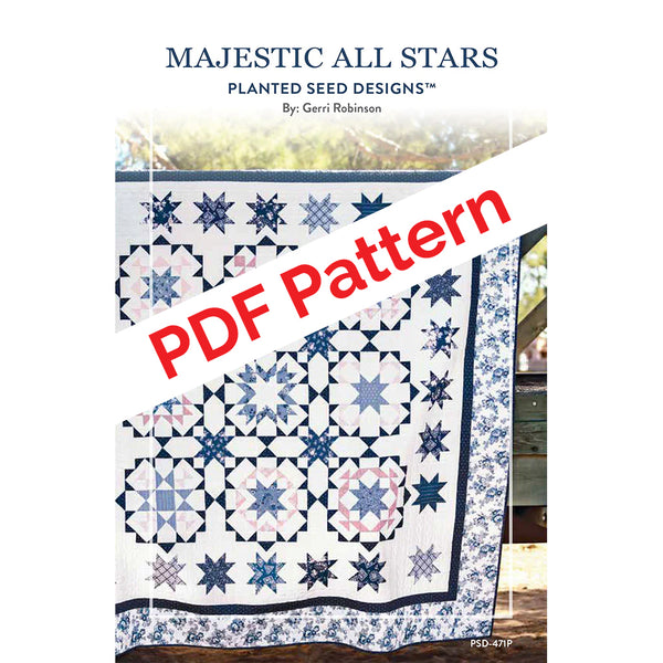 Majestic All Stars PDF Quilt Pattern