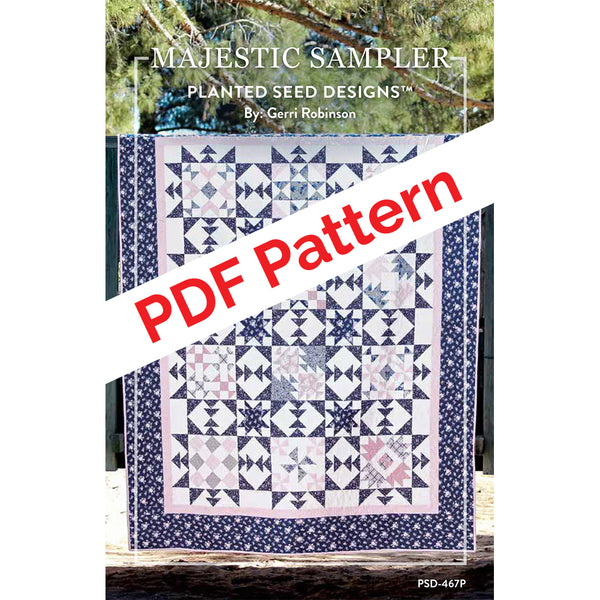 Majestic Sampler PDF Quilt Pattern