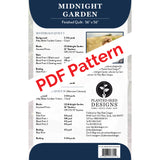 Midnight Garden I and II PDF Quilt Pattern