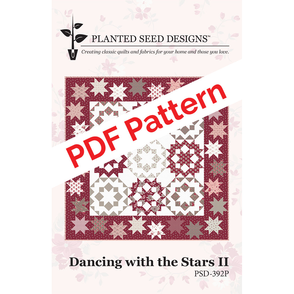 Dancing with the Stars II PDF Quilt Pattern (PSD-392P) – Planted Seed ...