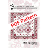 NEW! Star Spangled PDF Quilt Pattern (PSD-402P)