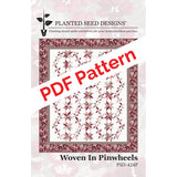Woven in Pinwheels PDF Quilt Pattern (PSD424P)
