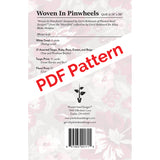 NEW! Woven in Pinwheels PDF Quilt Pattern (PSD424P)
