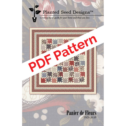 Panier de Fleurs PDF Quilt Pattern