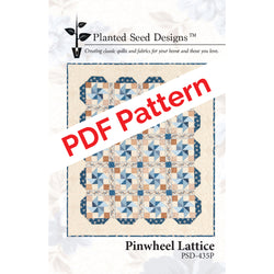 Pinwheel Lattice PDF Quilt Pattern