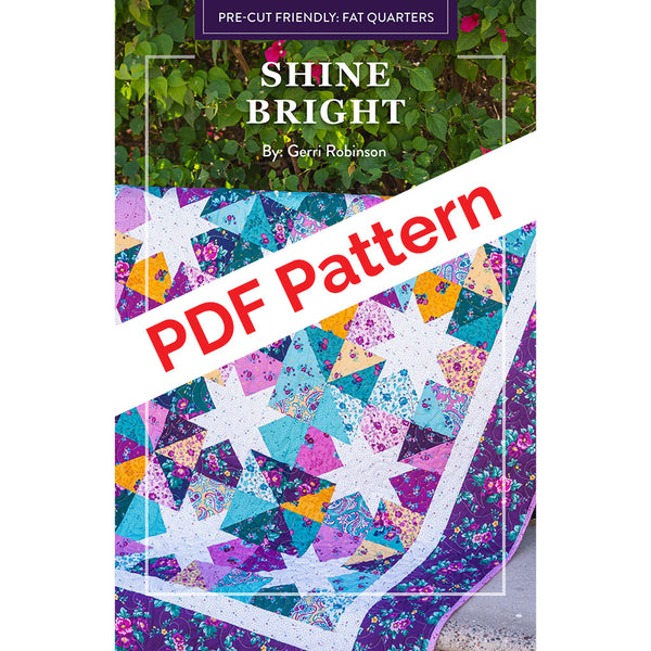 Shine Bright PDF Quilt Pattern