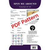 NEW! Spin Me Around PDF Quilt Pattern