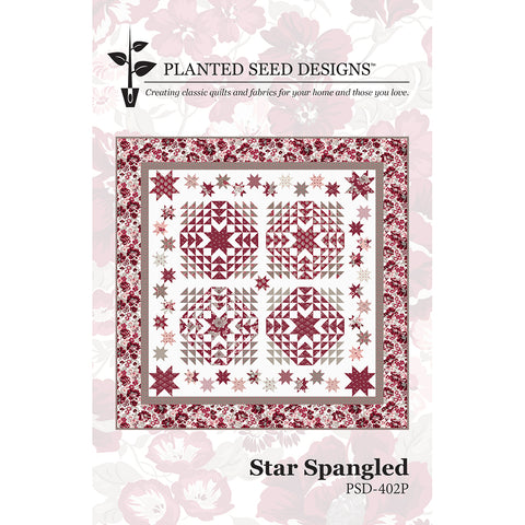 NEW! Star Spangled Quilt Pattern (PSD-402P)