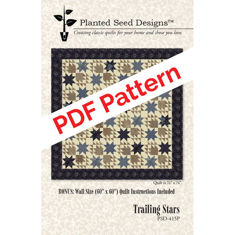 Trailing Stars PDF Quilt Pattern