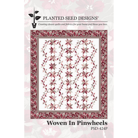Woven in Pinwheels Quilt Pattern (PSD-424P)