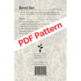 Harvest Stars PDF Quilt Pattern