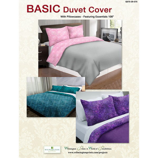 BASIC Duvet Cover with Pillowcases Free PDF Pattern