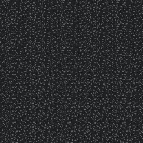 Floret Black Print (C675-Black)
