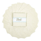 NEW!  Floret ALL CREAM 5" Stacker (42 pieces)