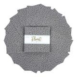 NEW!  Floret ALL GRAY 5" Stacker (42 pieces)