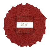 NEW!  Floret ALL RED 5" Stacker (42 pieces)