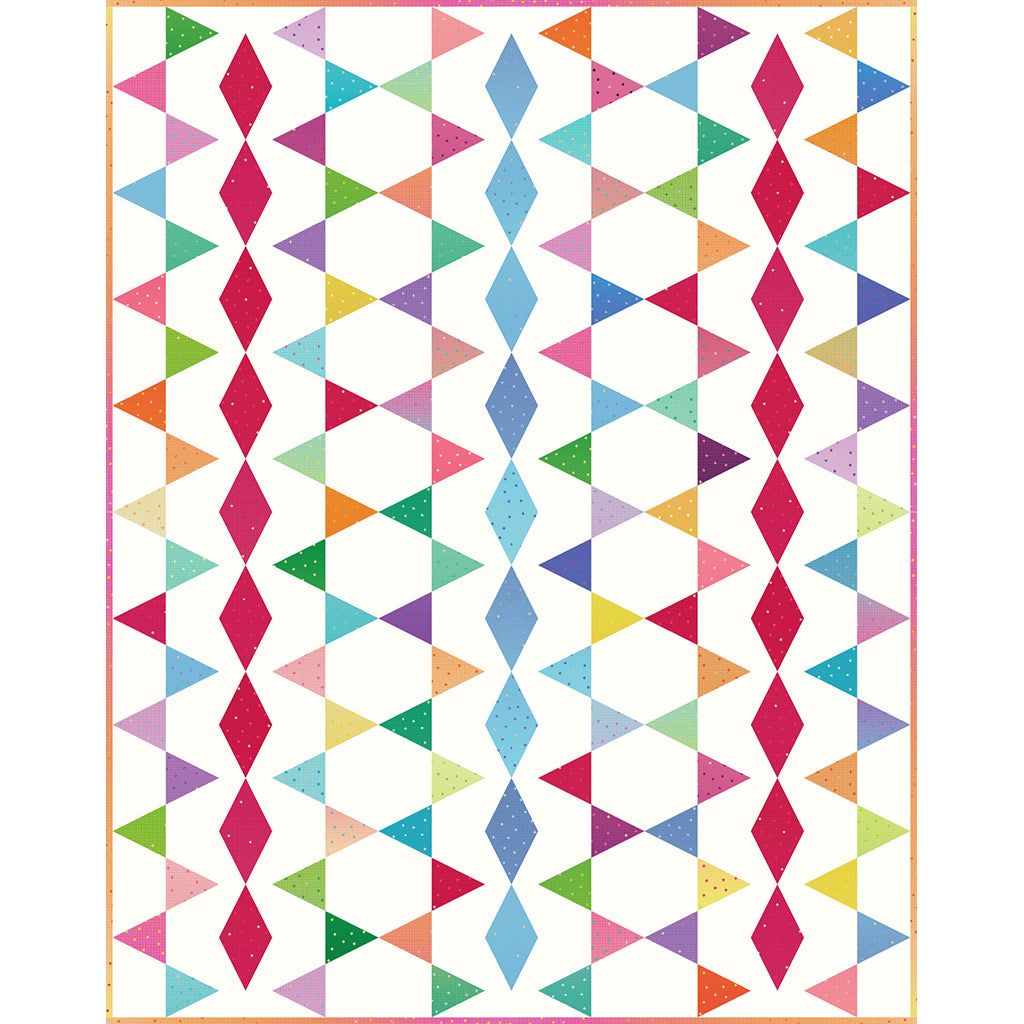 TIAS Design 2: Diamond Chains Free PDF Quilt Pattern – Planted Seed Designs