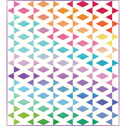 TIAS Design 3: Rainbow Lattice Free PDF Quilt Pattern