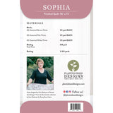 Sophia Quilt Pattern (PSD-462P)